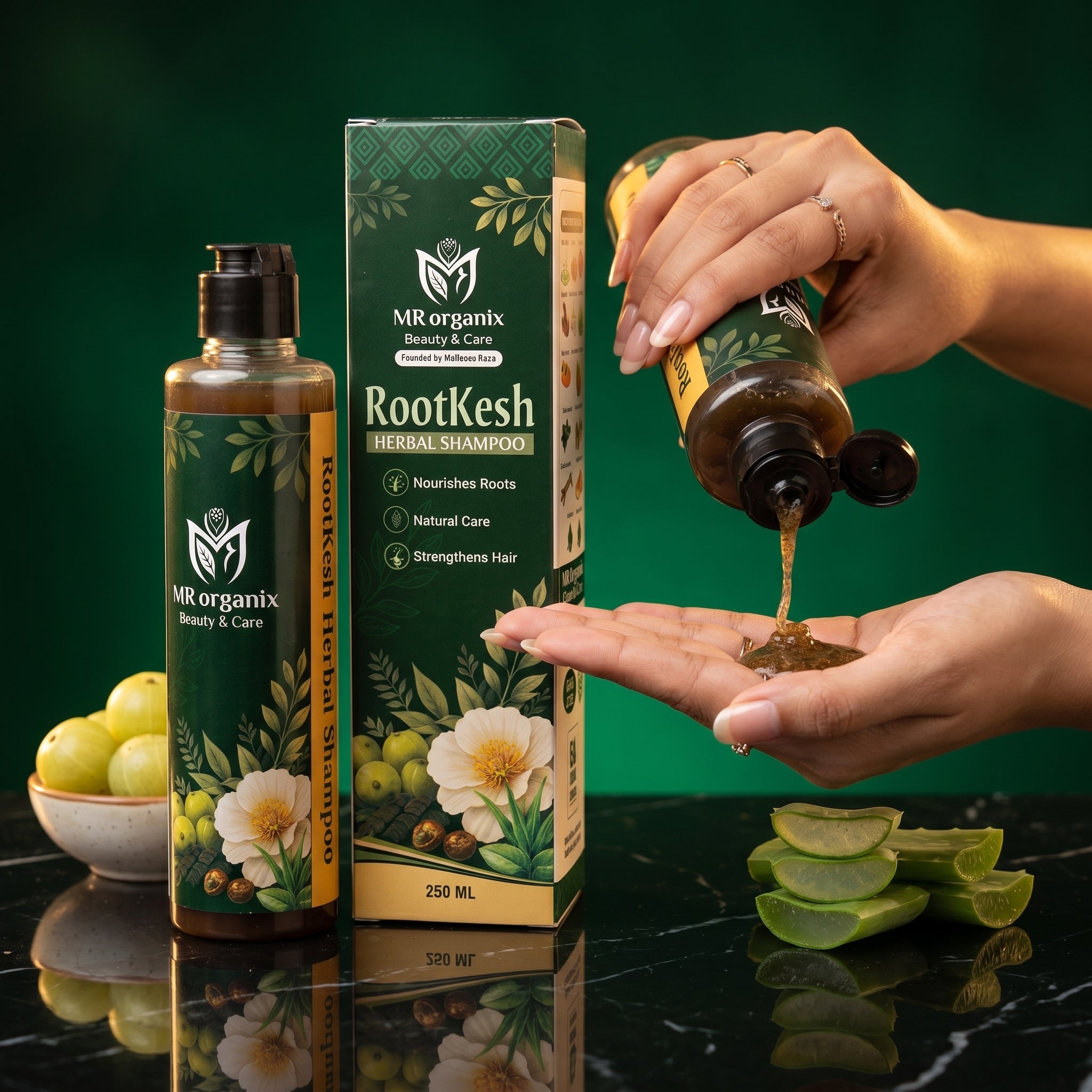 RootKesh Herbal Shampoo